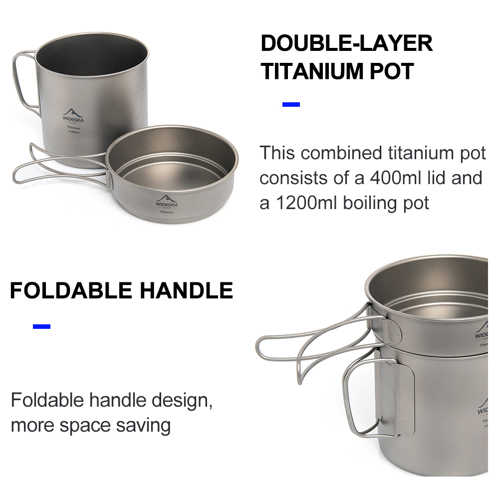 Widesea Ultralight Titanium Ca - Foldable Backpack Small ulasan dan harga