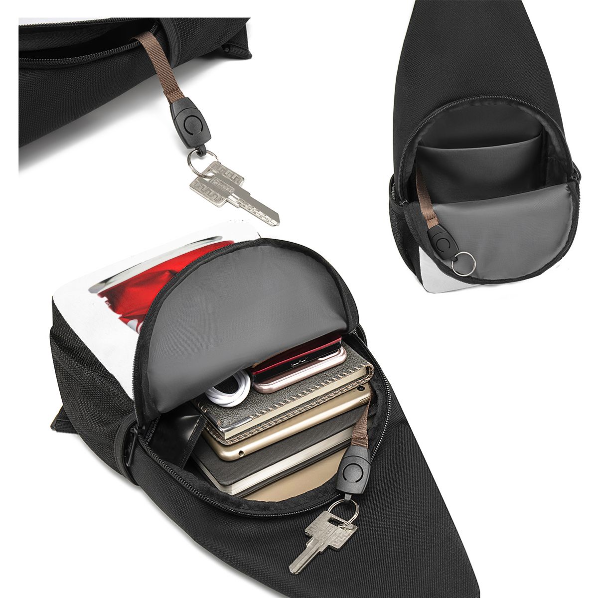 Coca Cola Chest Bag Men Sling  - Sling Backpack Shoulder ulasan dan harga