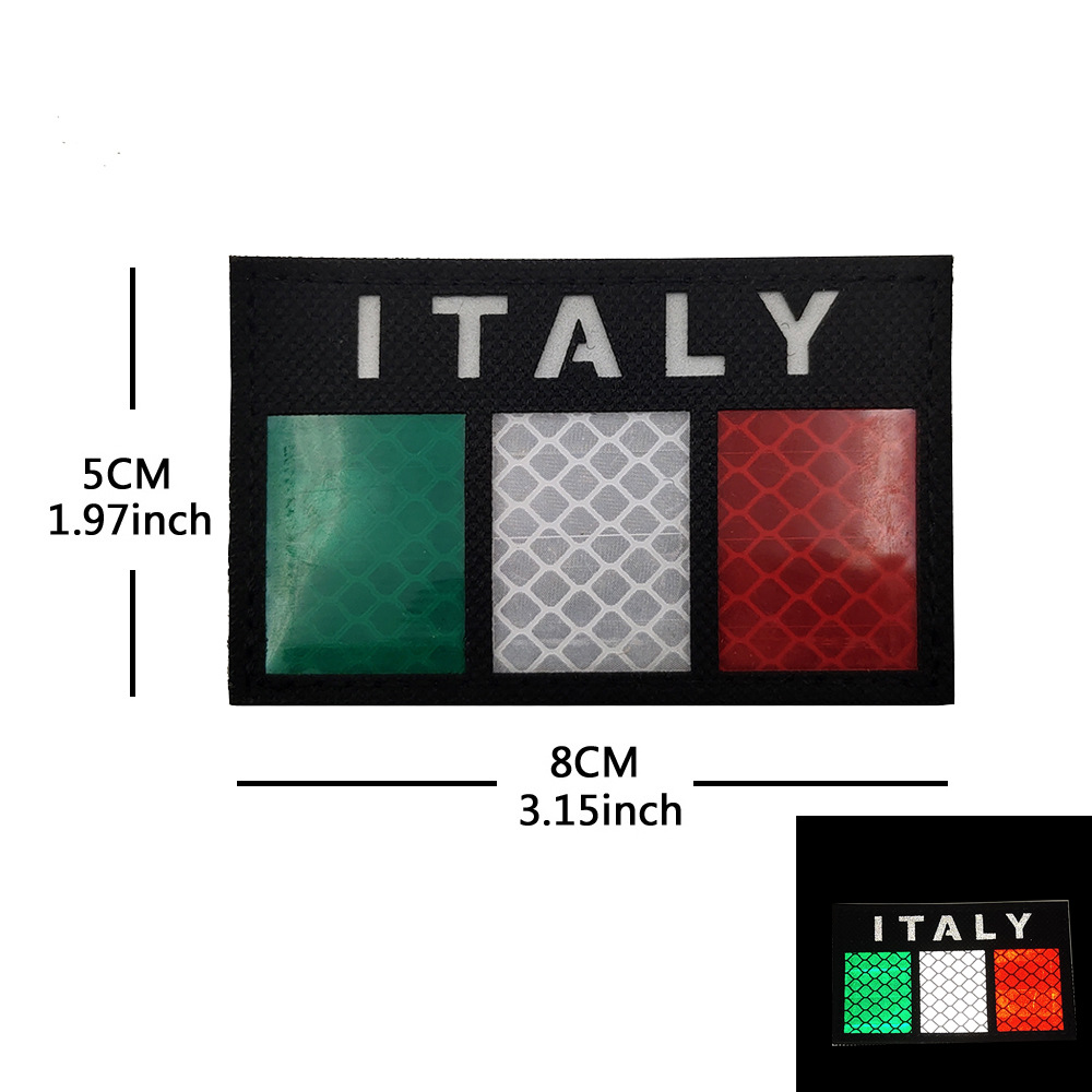 Italy Flag Emblem Clothes Appl - Urban Backpack Tactical ulasan dan harga