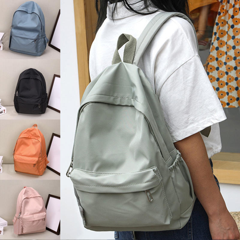 Women Solid Color Leisure Back - Fashion Backpack Women ulasan dan harga
