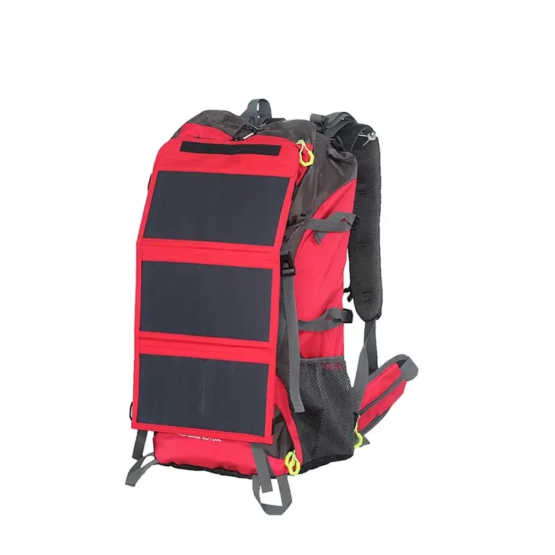 2026Custom Solar Panel Backpac - Hiking Backpack Waterproof ulasan dan harga