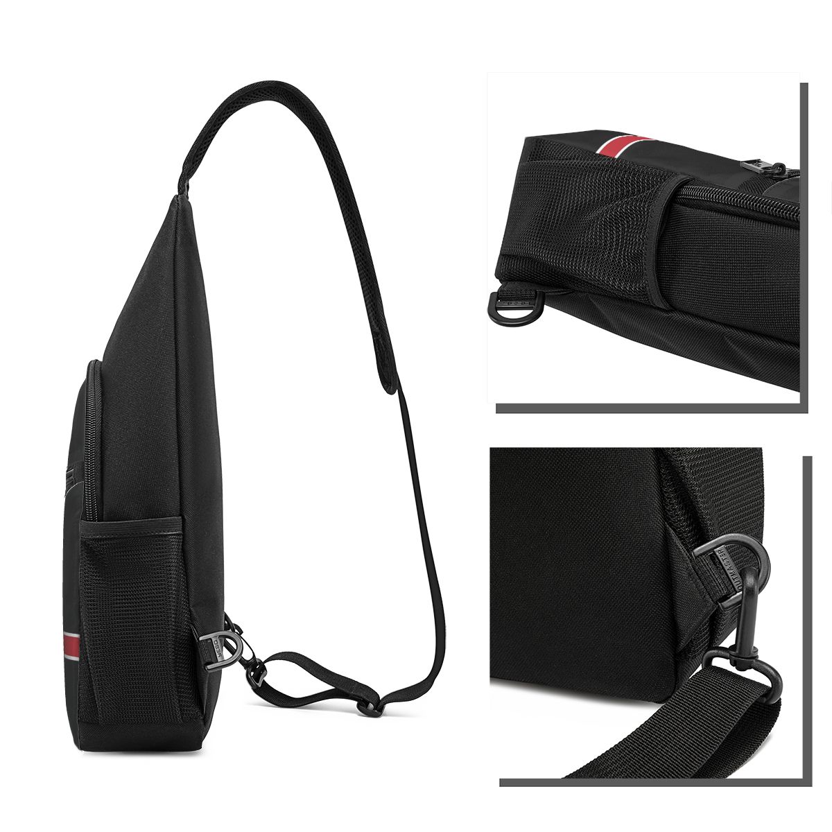 N7 Logo Chest Bag Men Sling Cr - Sling Backpack Shoulder ulasan dan harga